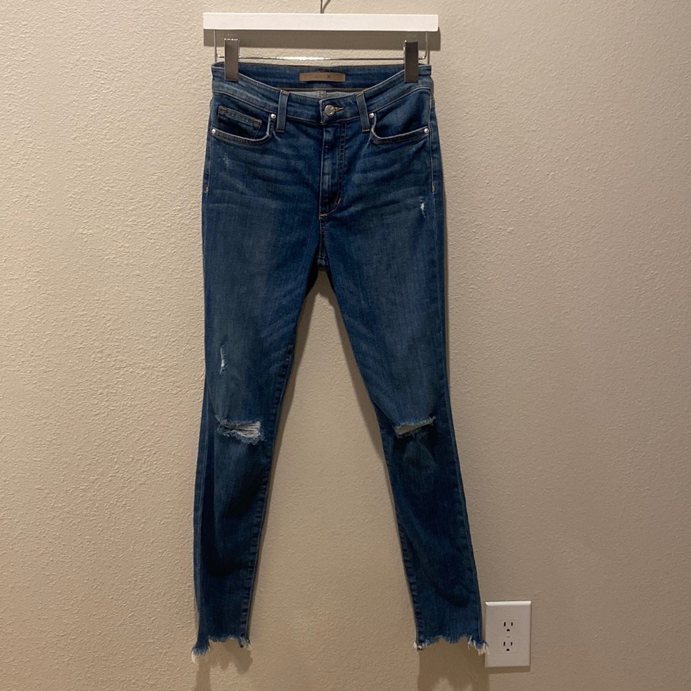 Joes jeans Skinny ankle distressed size‎ 26 Blue